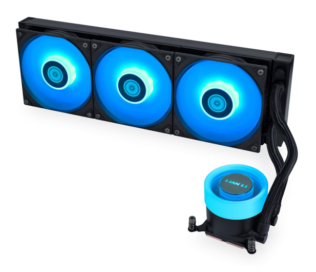 Lian Li GA II Lite 360 RGB Black 3x120mm - 1486789 - zdjęcie